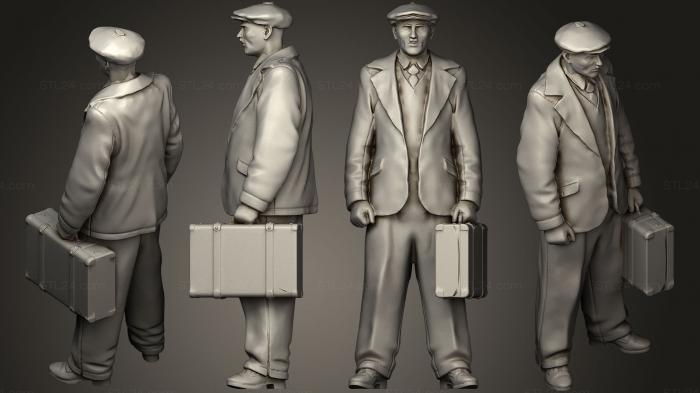 Figurines of people (People60, STKH_0244) 3D models for cnc